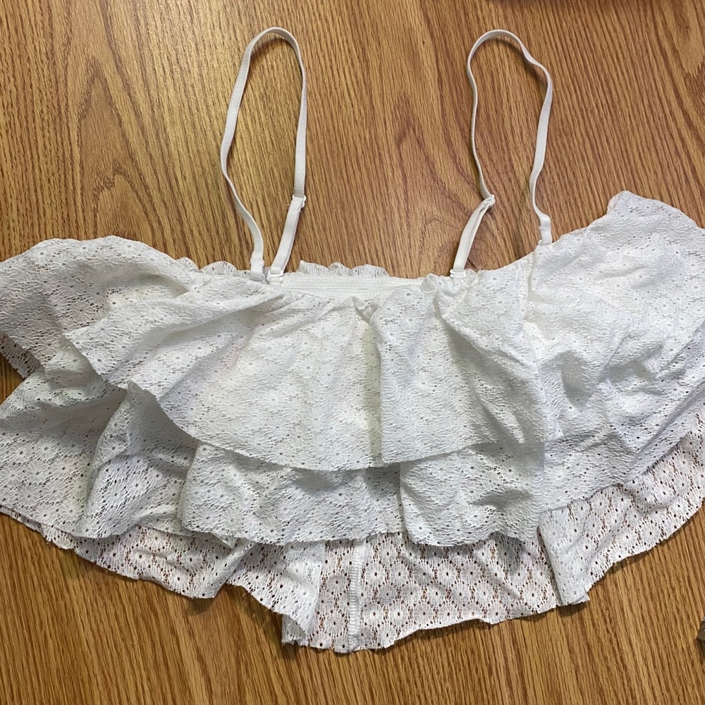 Aerie | Lace White Bralette